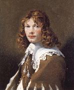 Karel Dujardin Portrait of a Young Man oil painting artist
